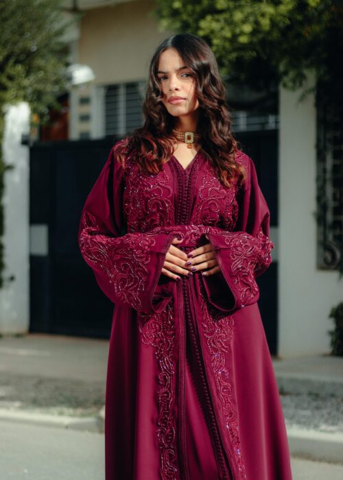 Caftan Week 2026 Marrakech Souffle de l'Atlas exhibition featuring Moroccan craftsmanship.