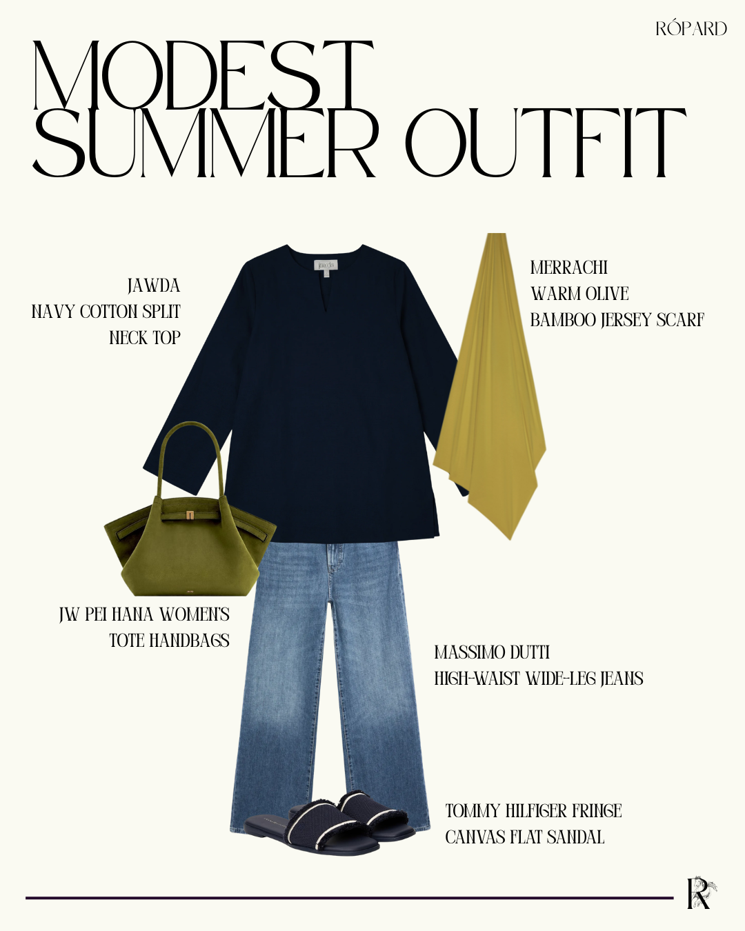 Modest Outfits Modest Summer outfit - Hijabi Summer outfit
