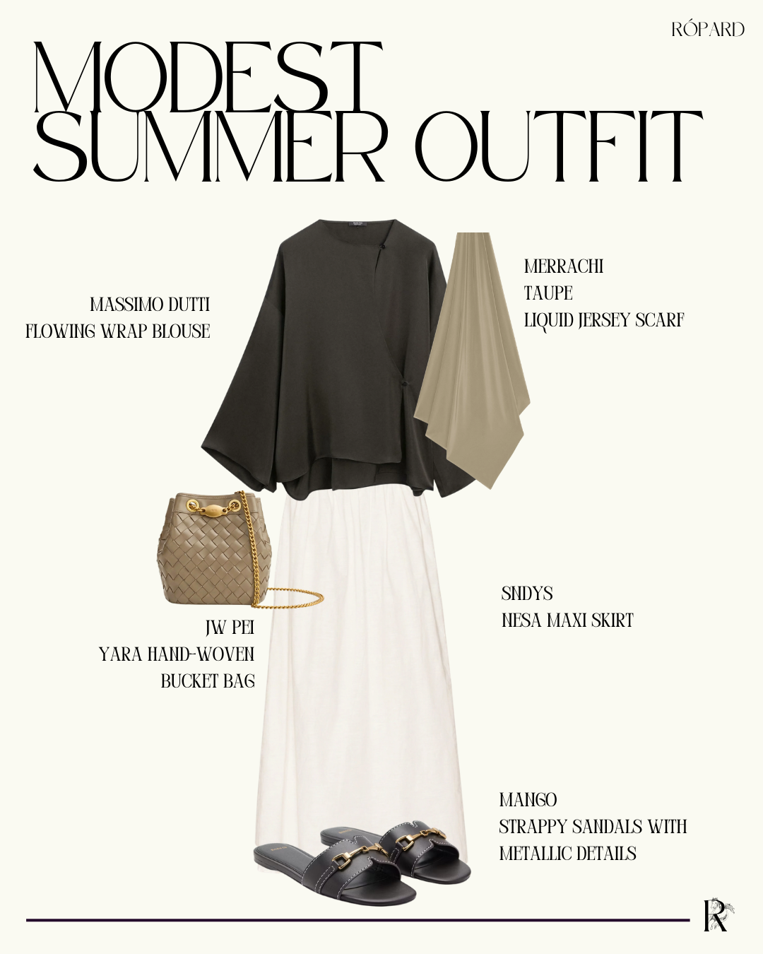 Modest Outfits Modest Summer outfit - Hijabi Summer outfit