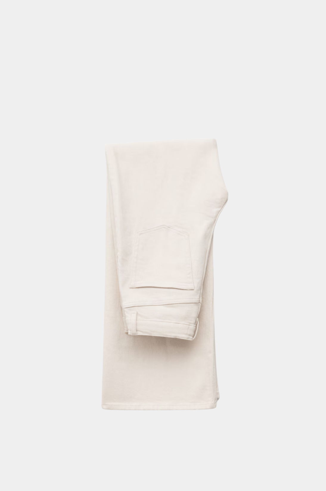 White wide leg jeans