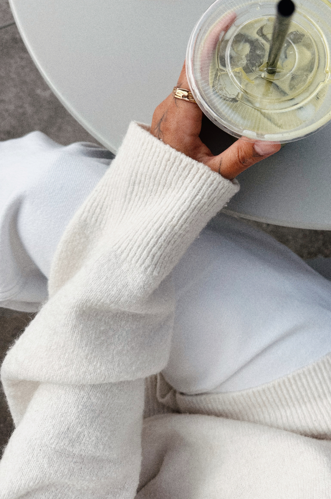 Lightweight knit sweater showcasing the Fall 2026 fabric trends