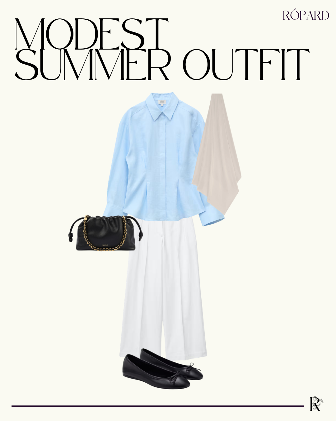 MODEST OUTFIT - HIJABI OUTFIT MODEST SUMMER OUTFIT - MODEST HIJABI OUTFIT