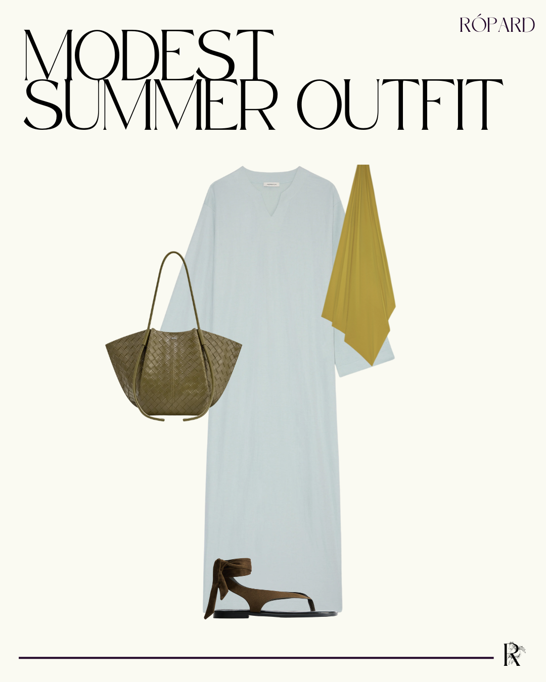 Modest Outfits Modest Summer outfit - Hijabi Summer outfit