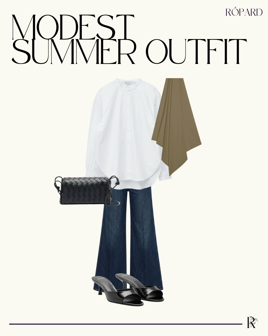 MODEST OUTFIT - HIJABI OUTFIT MODEST SUMMER OUTFIT - MODEST HIJABI OUTFIT