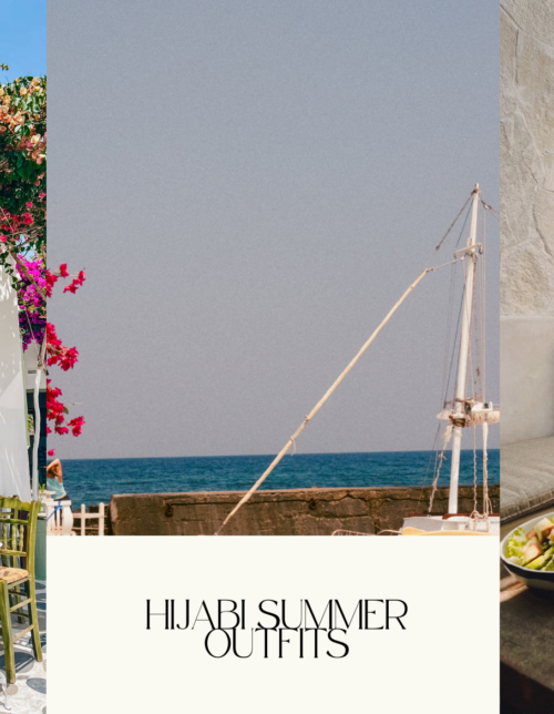 Hijabi summer outfits featuring three classy modest looks for warm-weather dressing