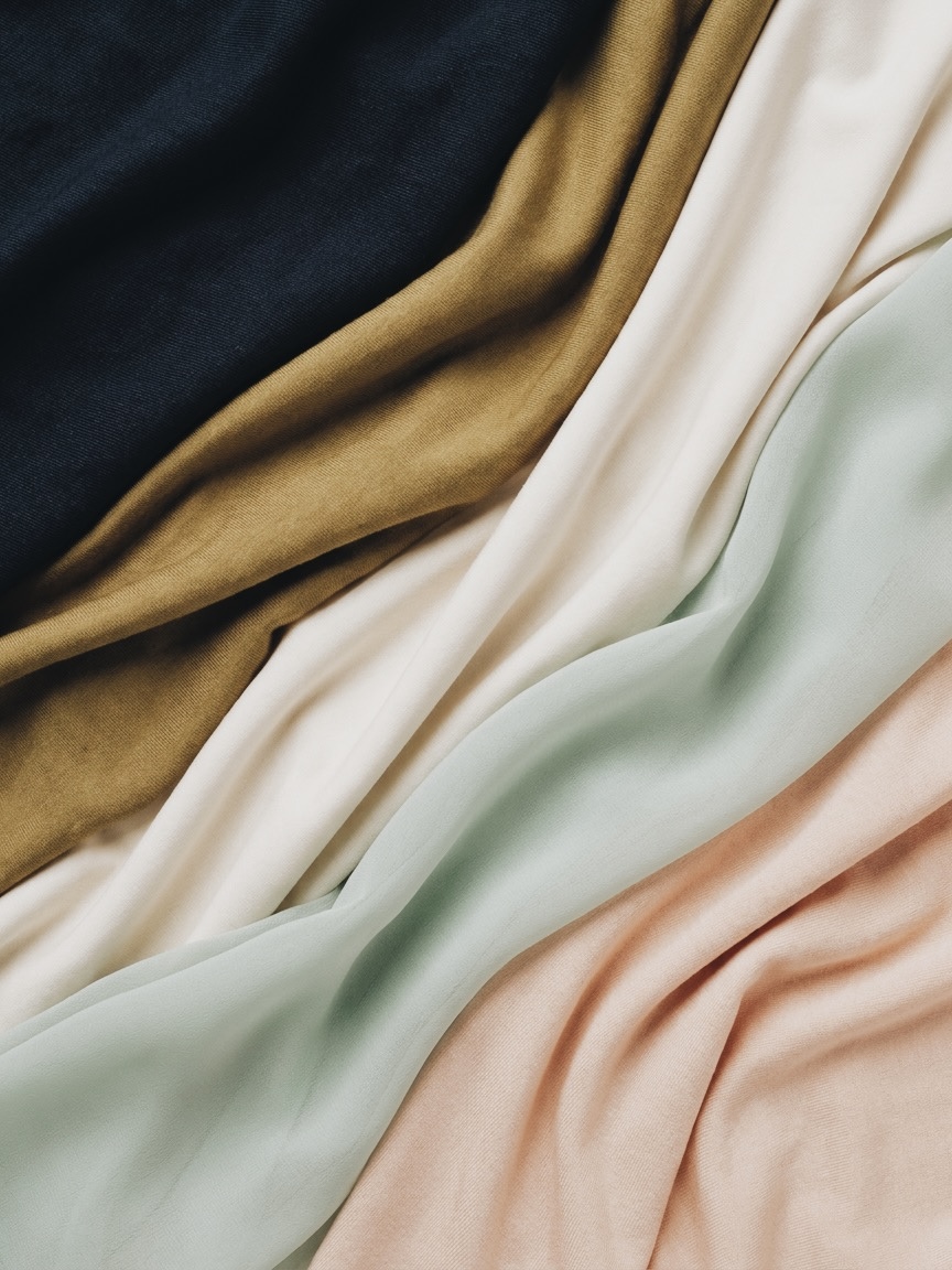 Premium modal hijab with soft flowing drape, Lightweight modal hijab for everyday wear, Premium modal hijab in timeless neutral colours