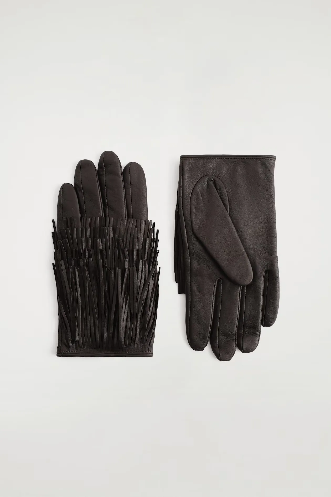 Fringe gloves