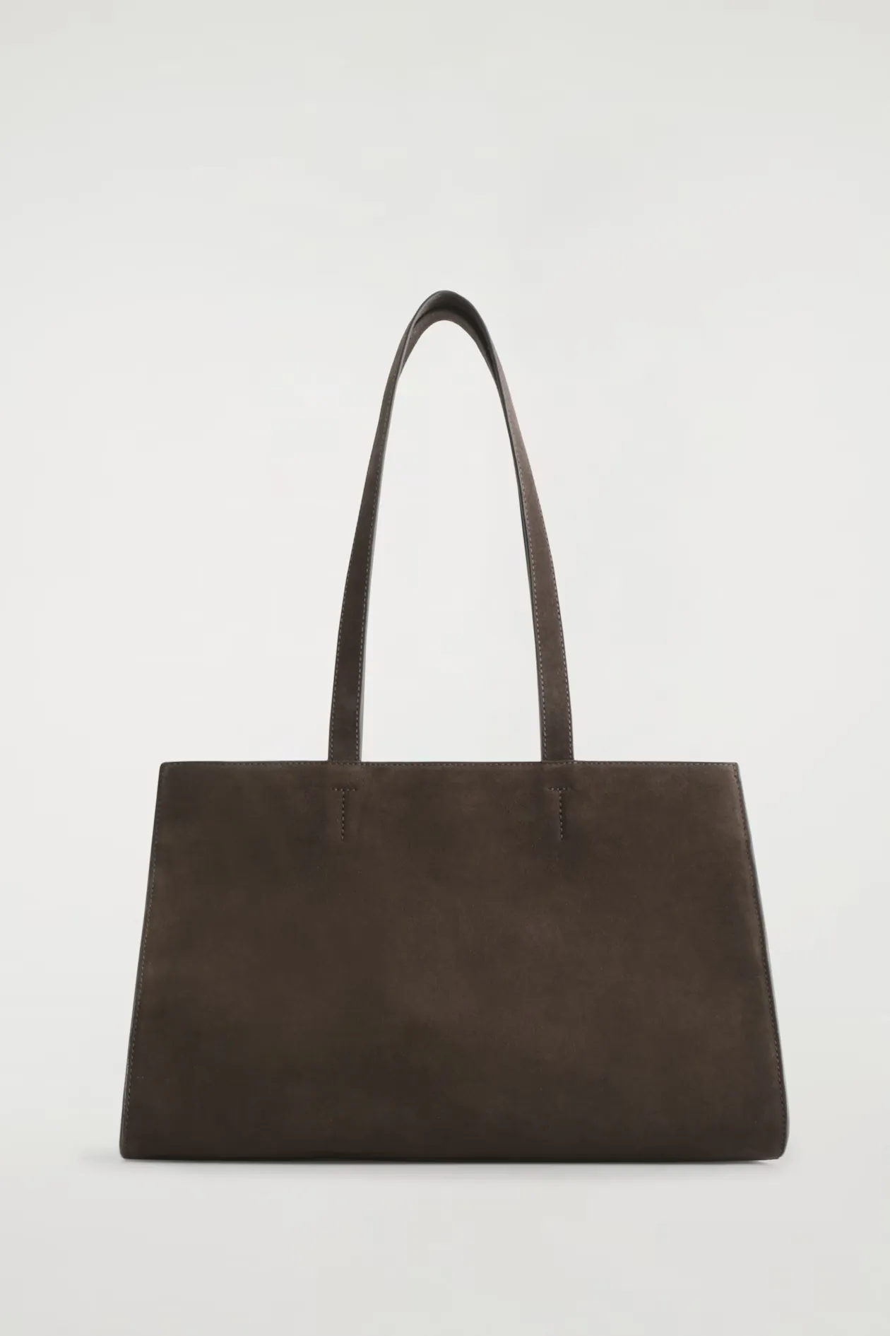 Gallery tote in suede
