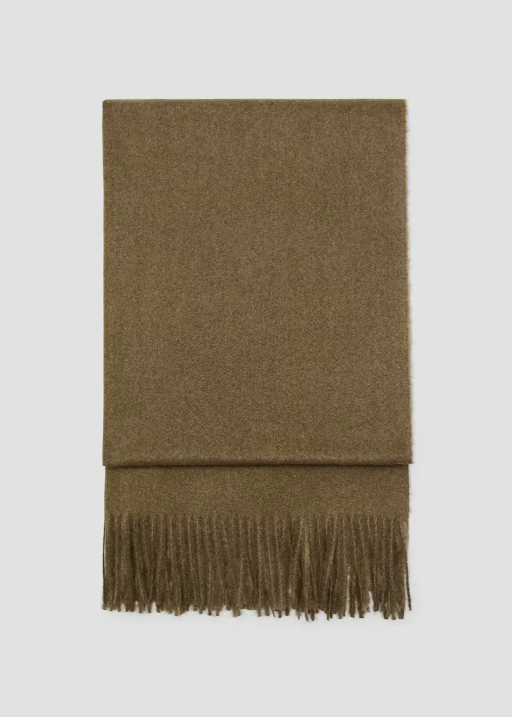 Scarf with fringes