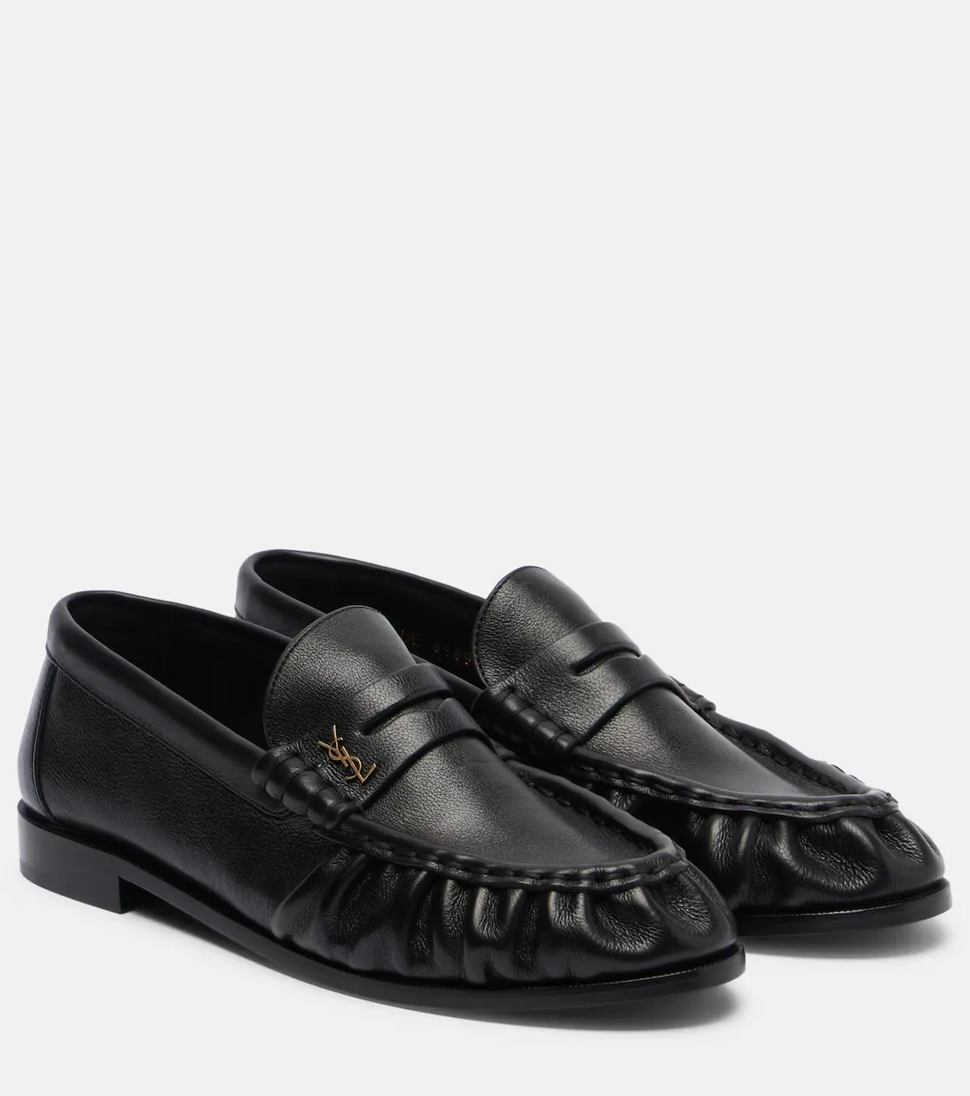 Le Loafer leather penny loafers